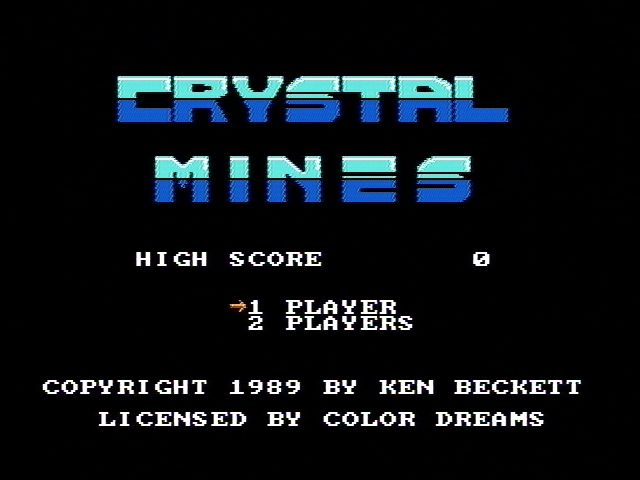 Crystal Mines screenshot 3 for NES